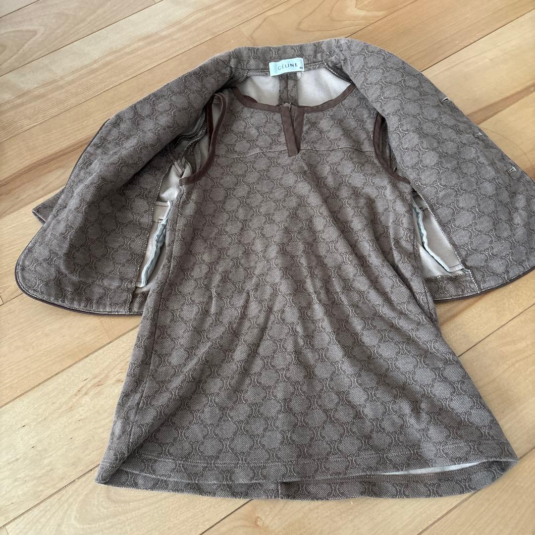 80スーツ　セリーヌ　CELINE