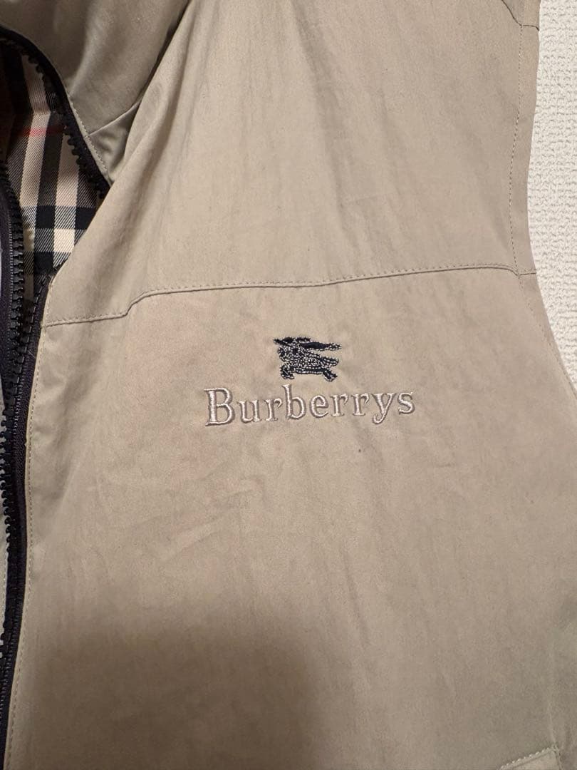 【Burberrys】リバーシブル ダウンベスト ノバチェック