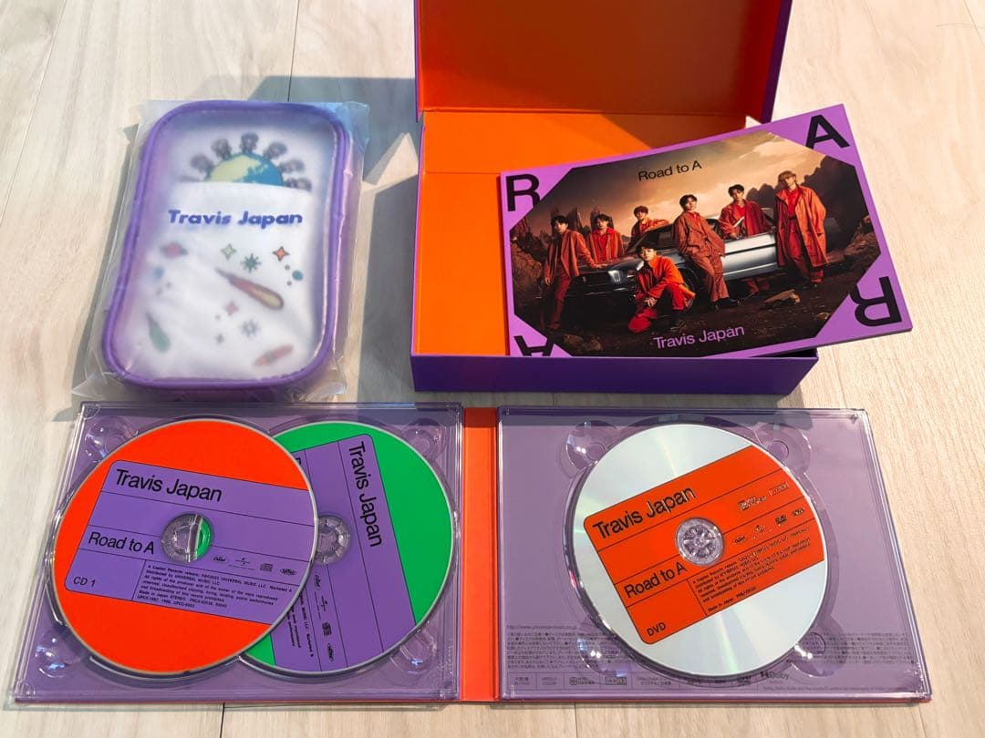 TravisJapan アルバム Road to A FC限定盤 DVD ポーチ