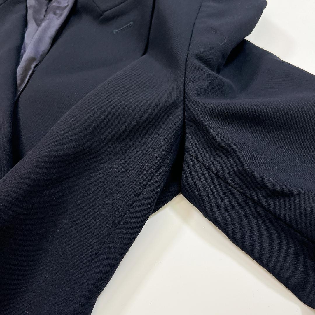 MaxMara ダブル テーラードジャケット 白タグ 黒 38 M