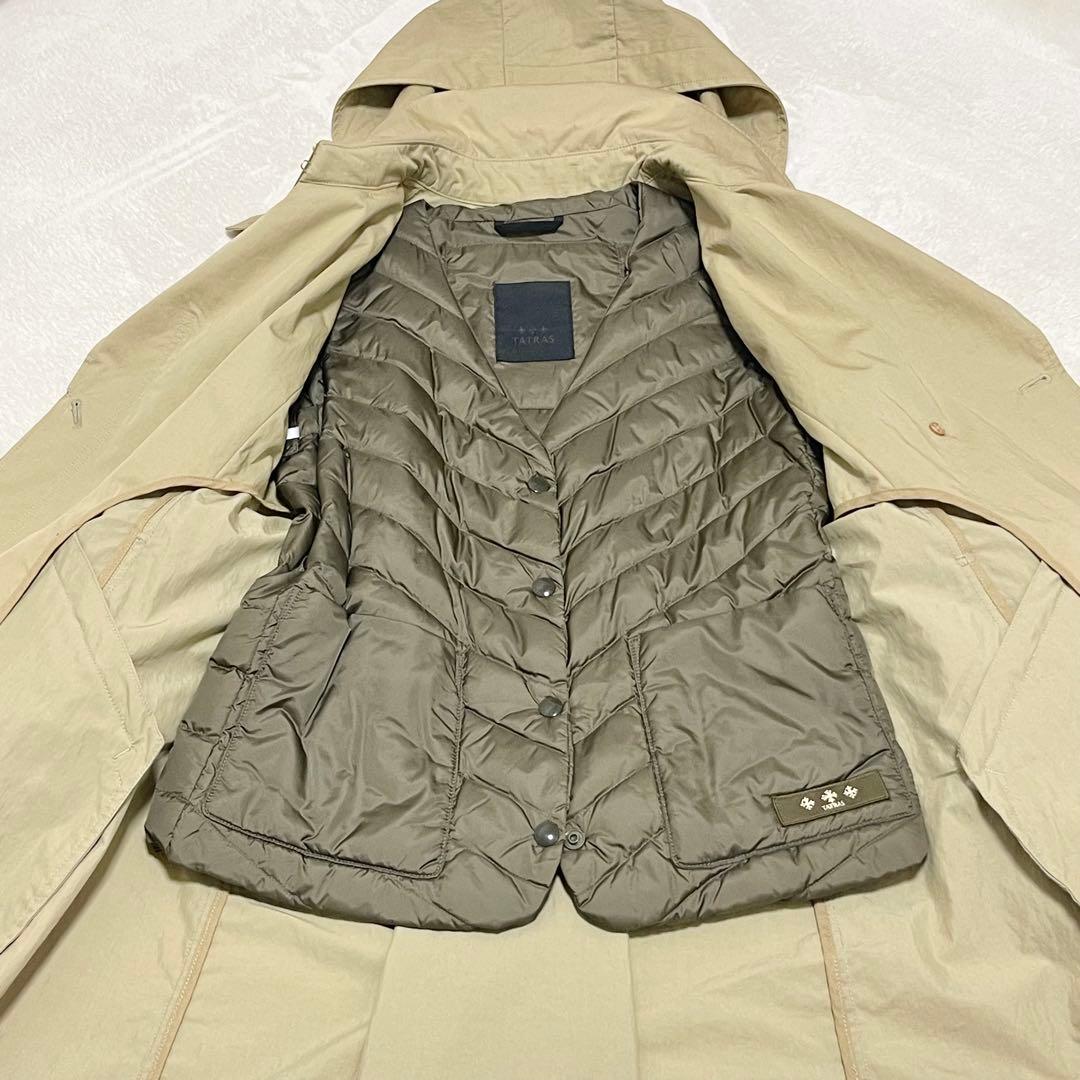 美品 TATRAS タトラス トレンチコート サイズ01 ベージュ 3way