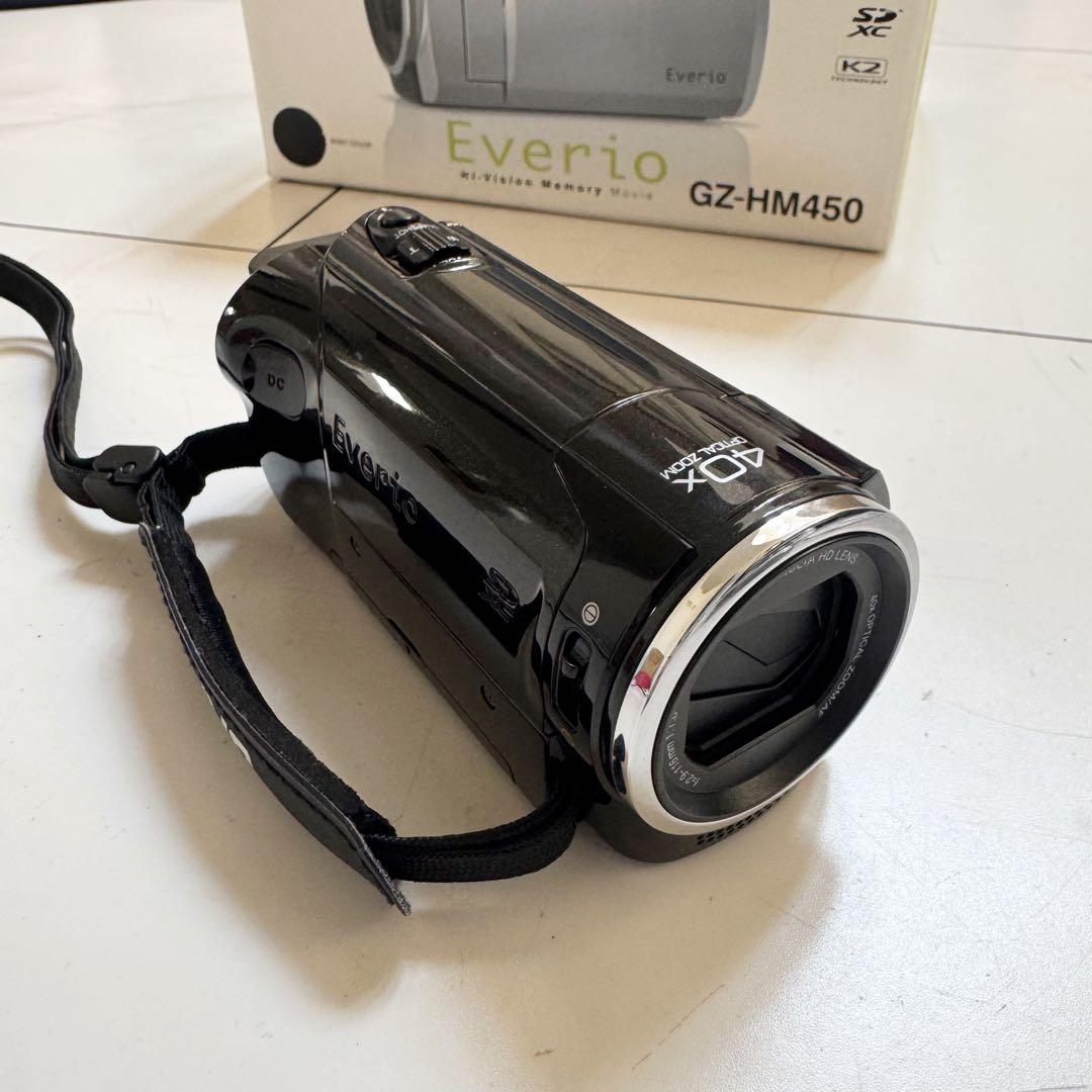 【春の行事に✨】使いやすいJVC Everio ビデオカメラ GZ-HM450