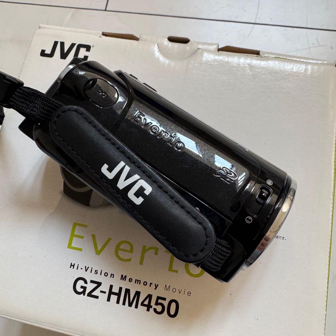 【春の行事に✨】使いやすいJVC Everio ビデオカメラ GZ-HM450