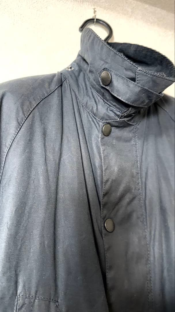 BARBOUR BRISTOL WAX JKT XL ネイビー