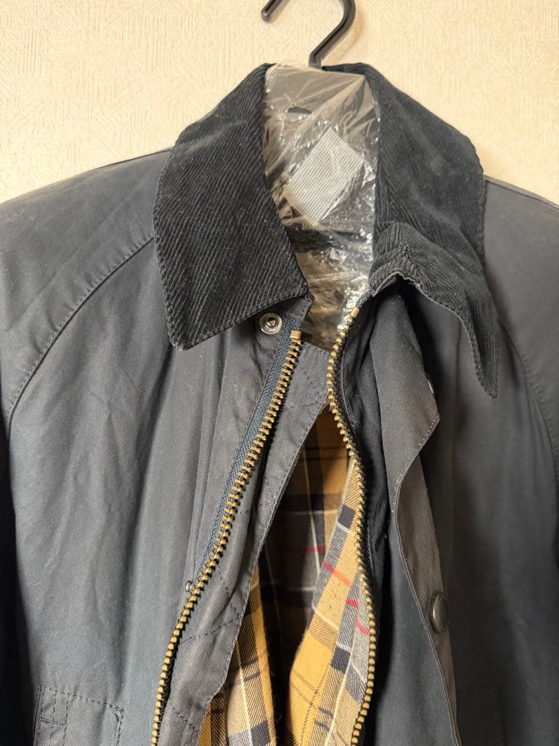 BARBOUR BRISTOL WAX JKT XL ネイビー