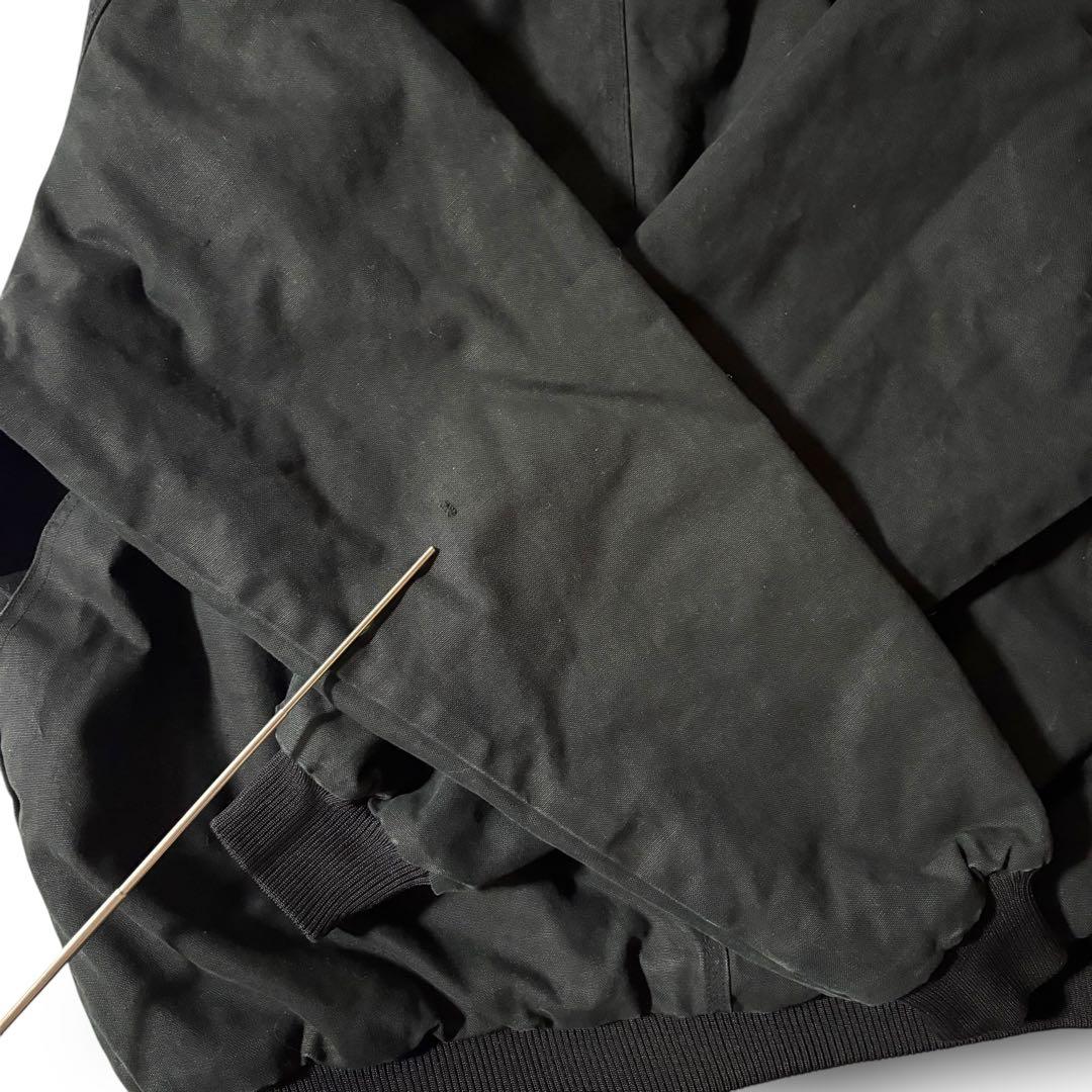 vintage Berneアクティブジャケットダックジャケット黒ブラック2XL