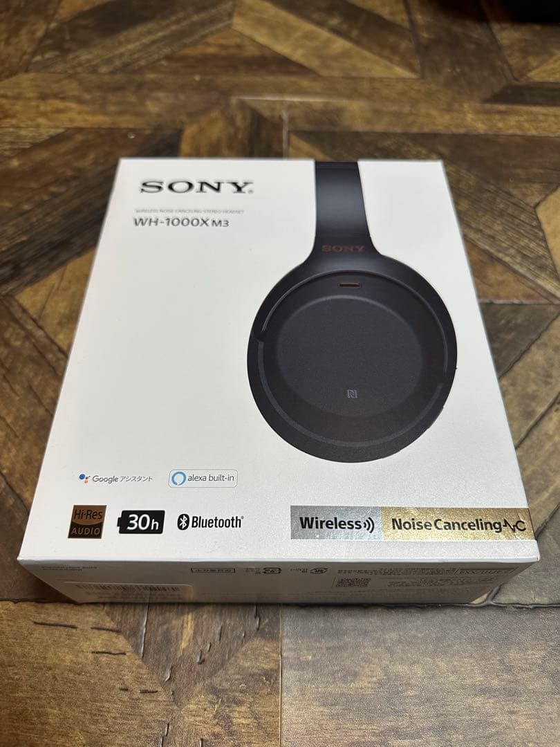 SONY ワイヤレスノイズキャンセリングヘッドホン WH-1000XM3