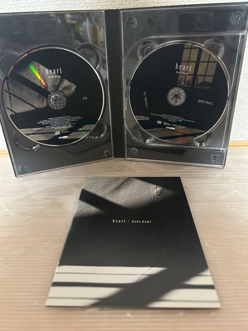 倖田來未　heart CD.DVD 4枚組み