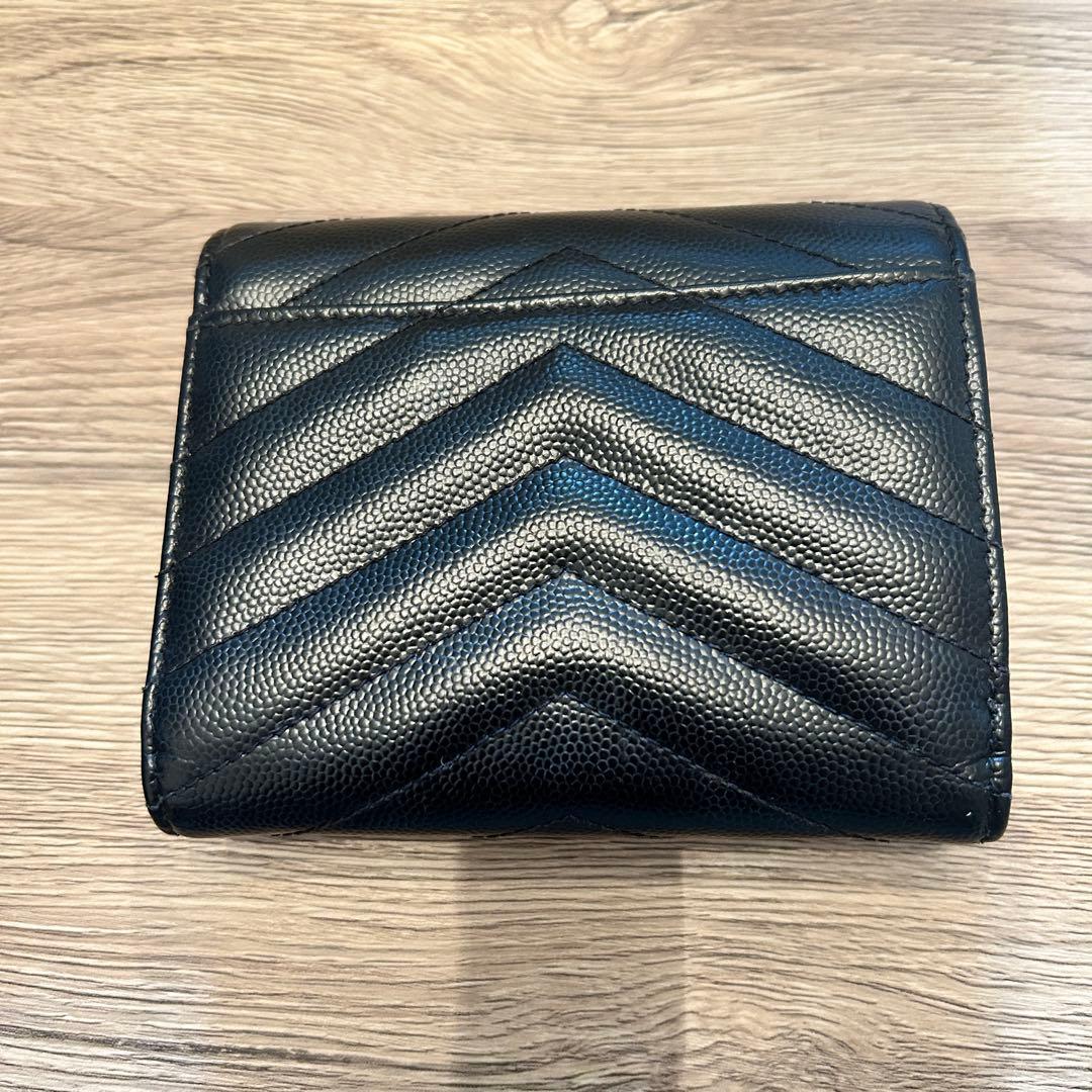 極美品✨サンローラン 三つ折り財布 YSL