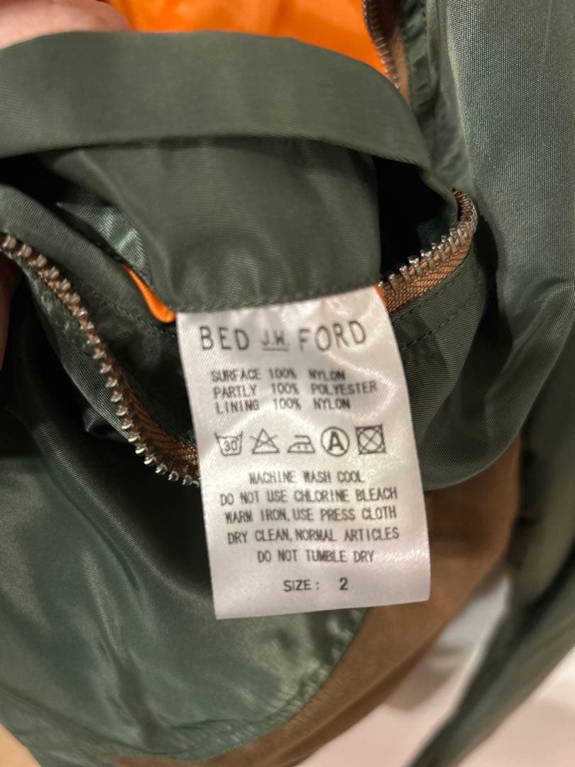 【アヤ】bed j.w ford ベッドフォード MA-1