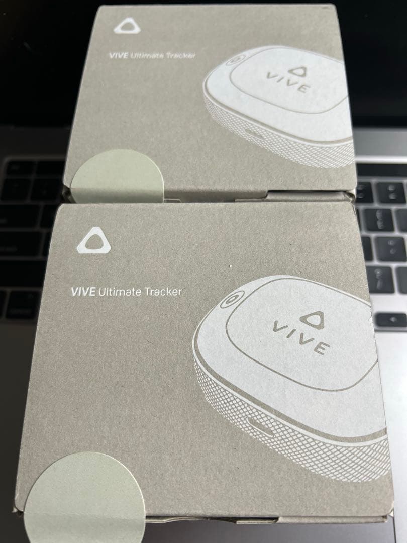 【VRCなどに】HTC Vive Ultimate Tracker２個+肘固定具