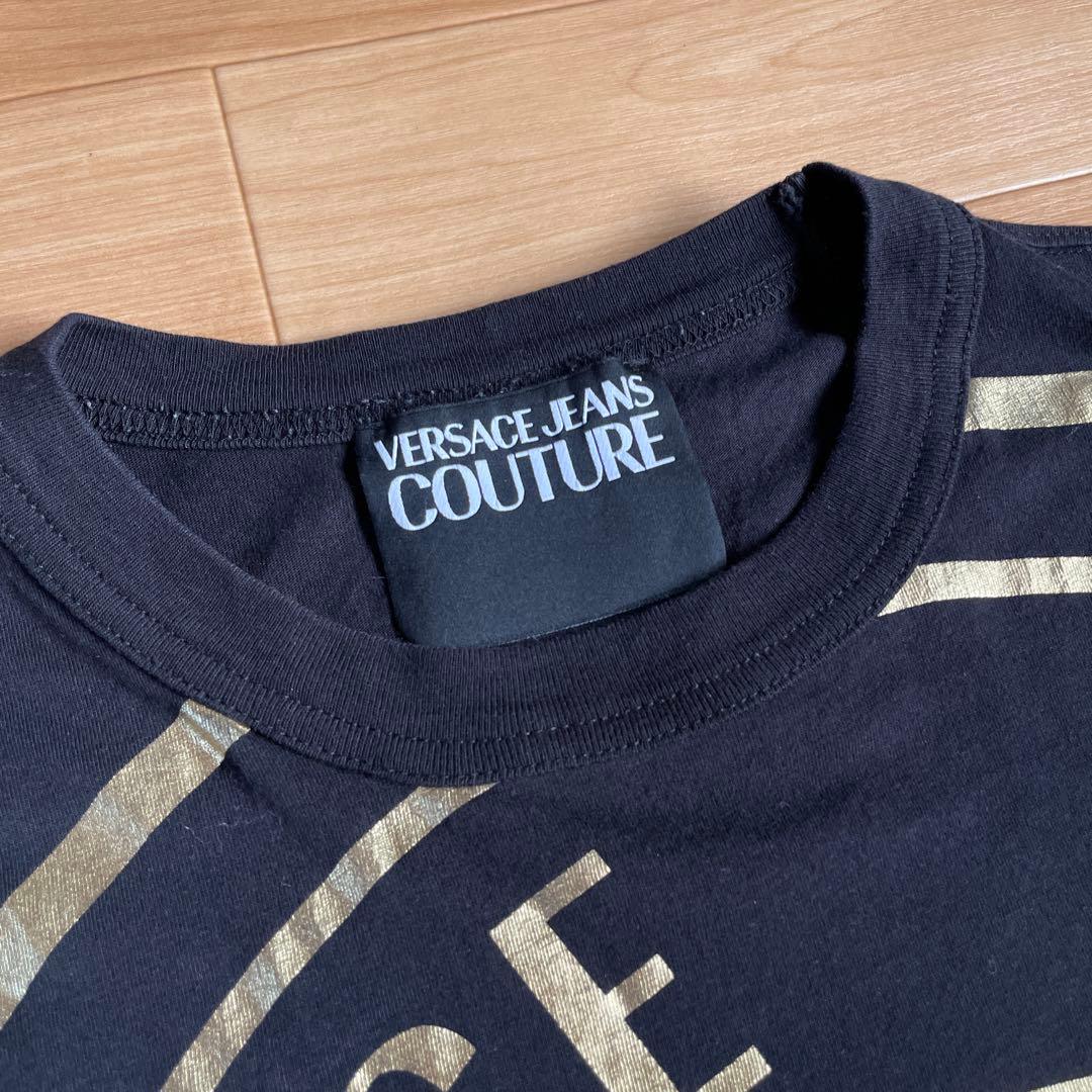 VERSACE ヴェルサーチ　ゴールド　Tシャツ