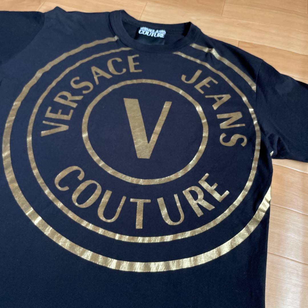 VERSACE ヴェルサーチ　ゴールド　Tシャツ
