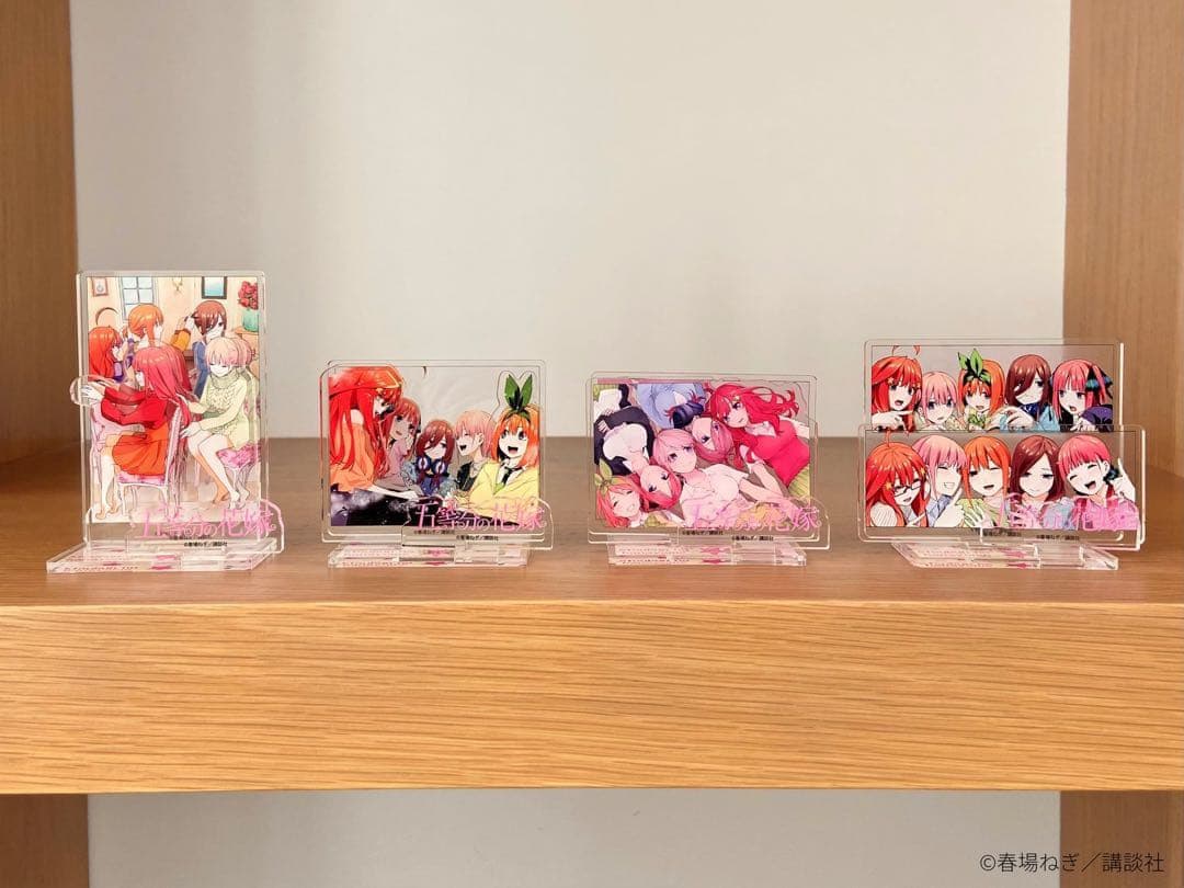 【最終価格】五等分の花嫁　フルカラーコミックス　アクリルスタンド付き14巻セット