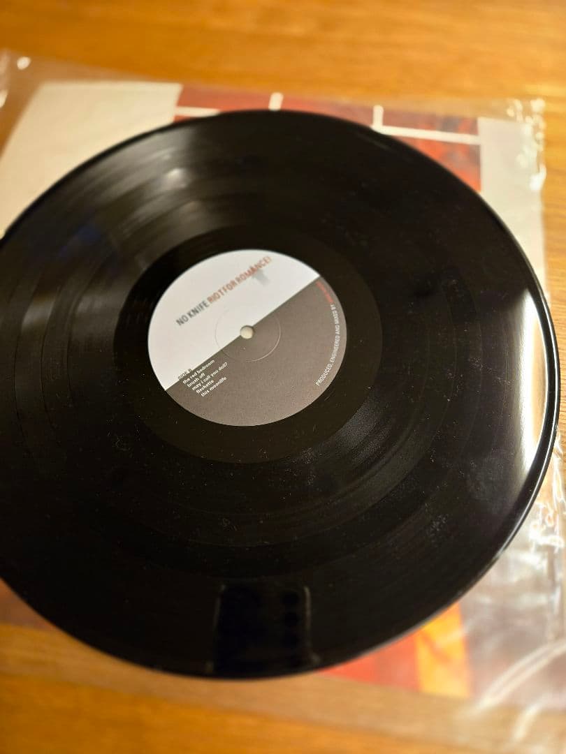 NO KNIFE Riot For Romance! 輸入盤LP