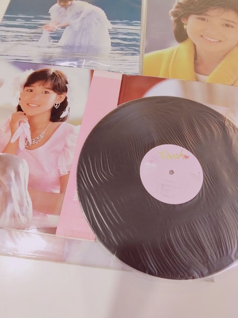 「希少」岡田有希子 レコード五枚セット LP