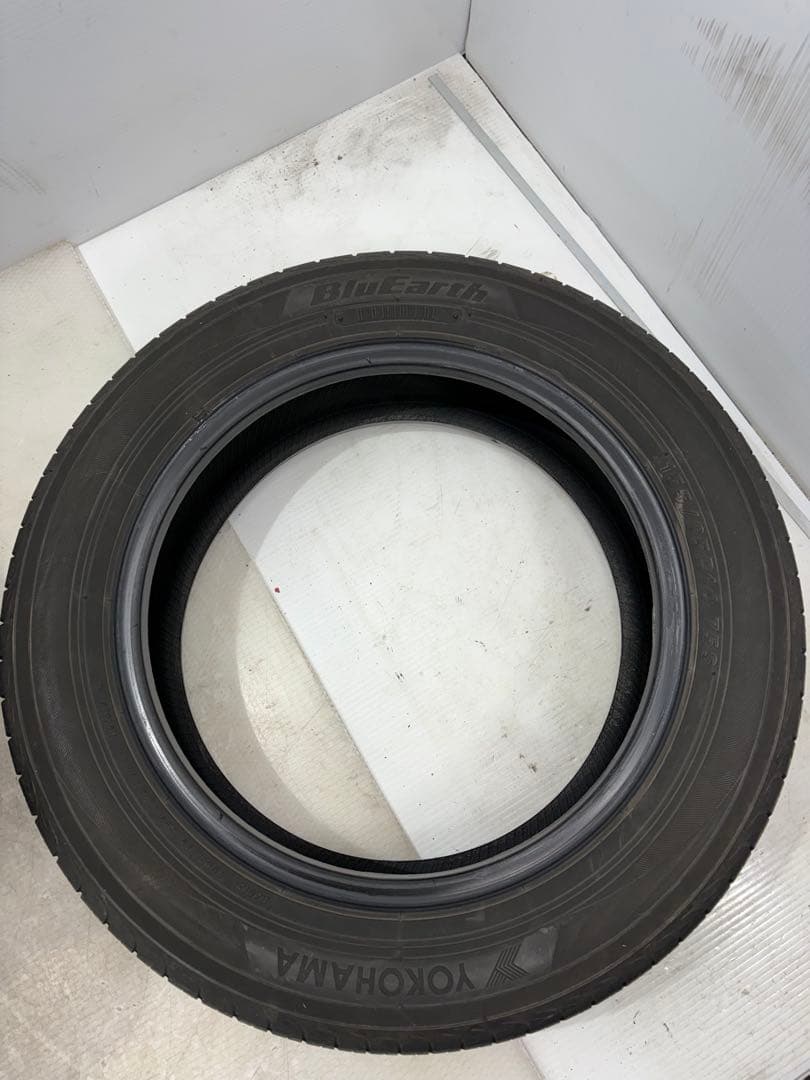 富山県☆ヨコハマ BluEarth 155/65R14 2020年式 7部山