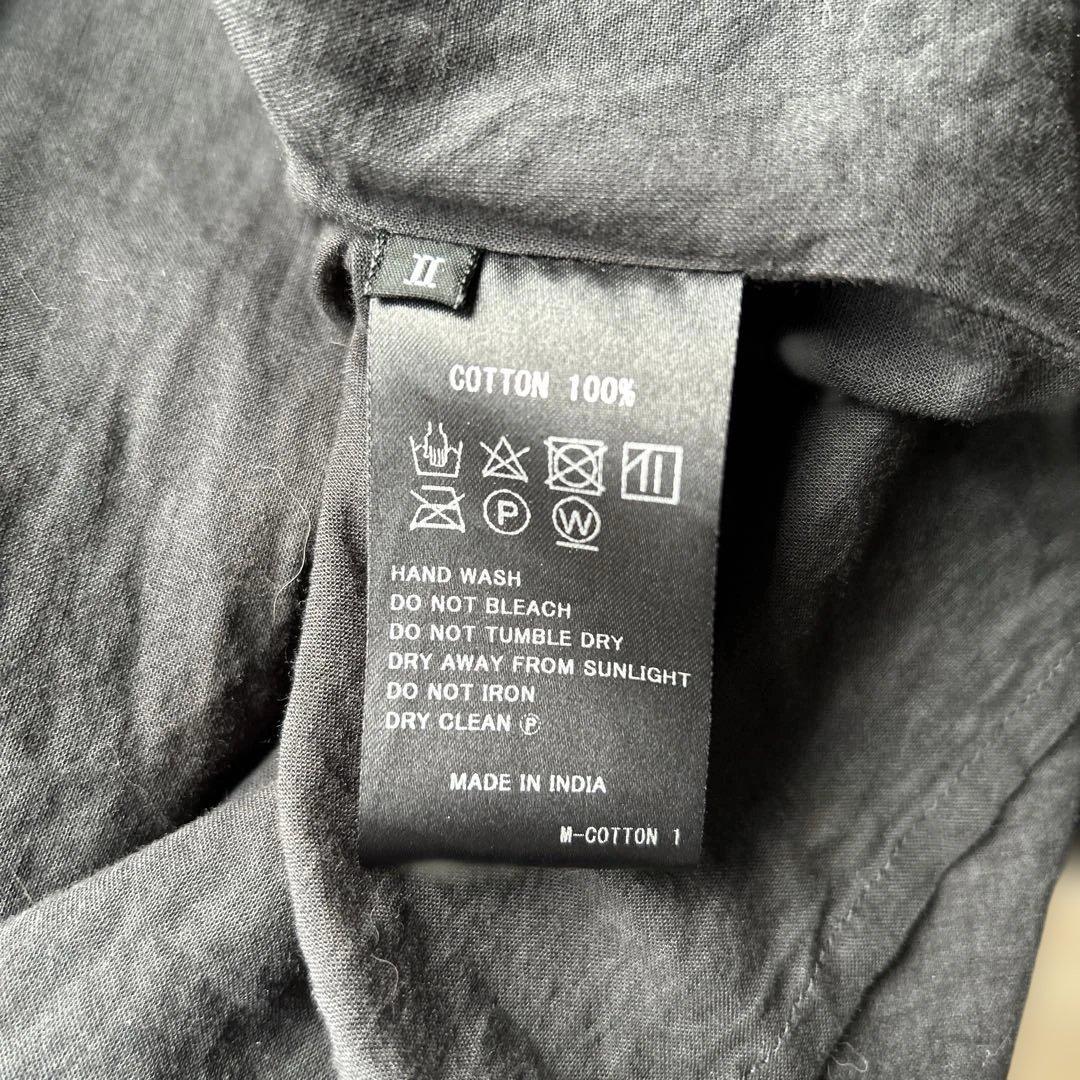 maison de soil コットンスカート　ブラック