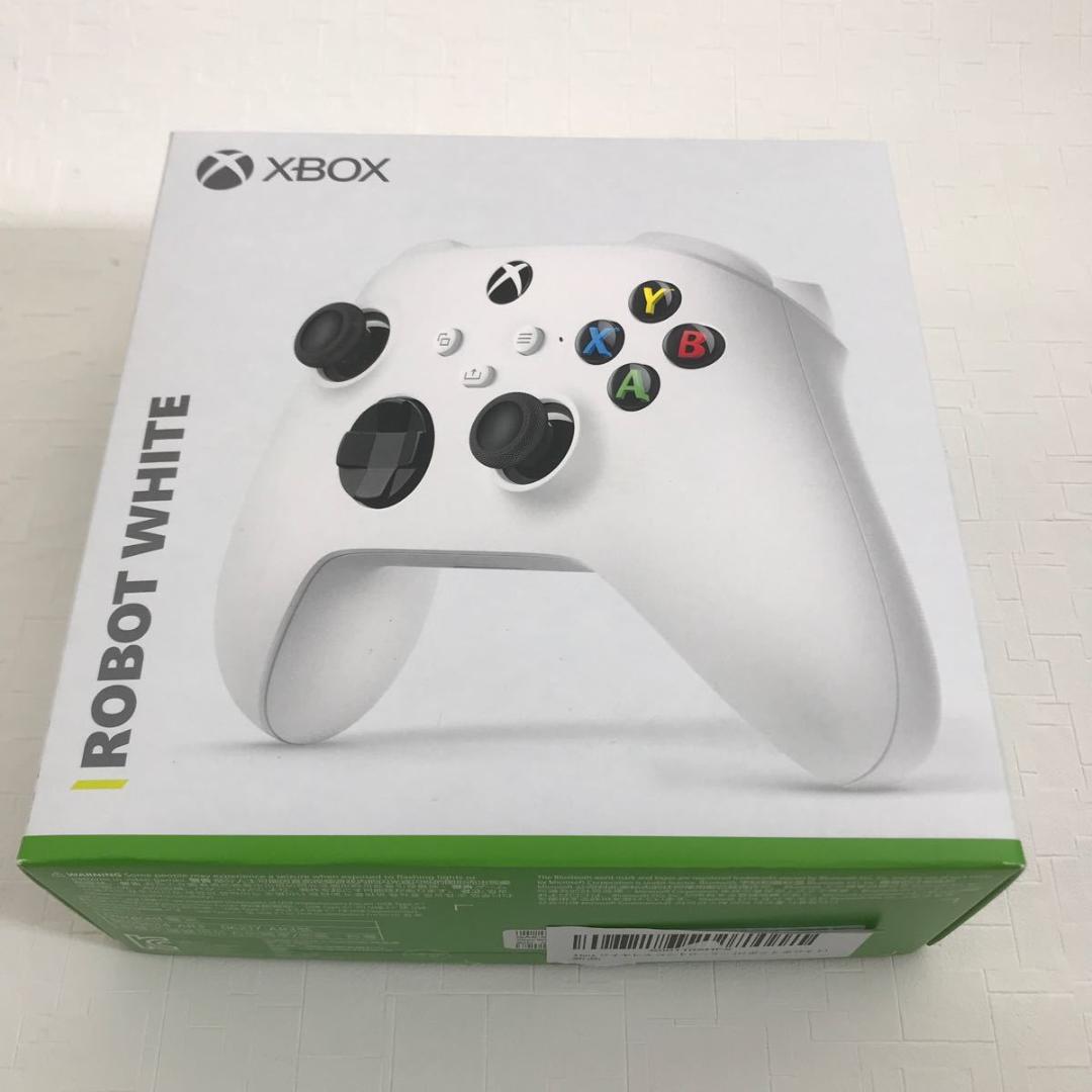 【未使用】Xbox ワイヤレス コントローラー (ロボット ホワイト)