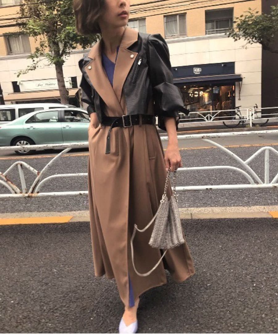 【値下げ】Ameri ライダースブッキングコート