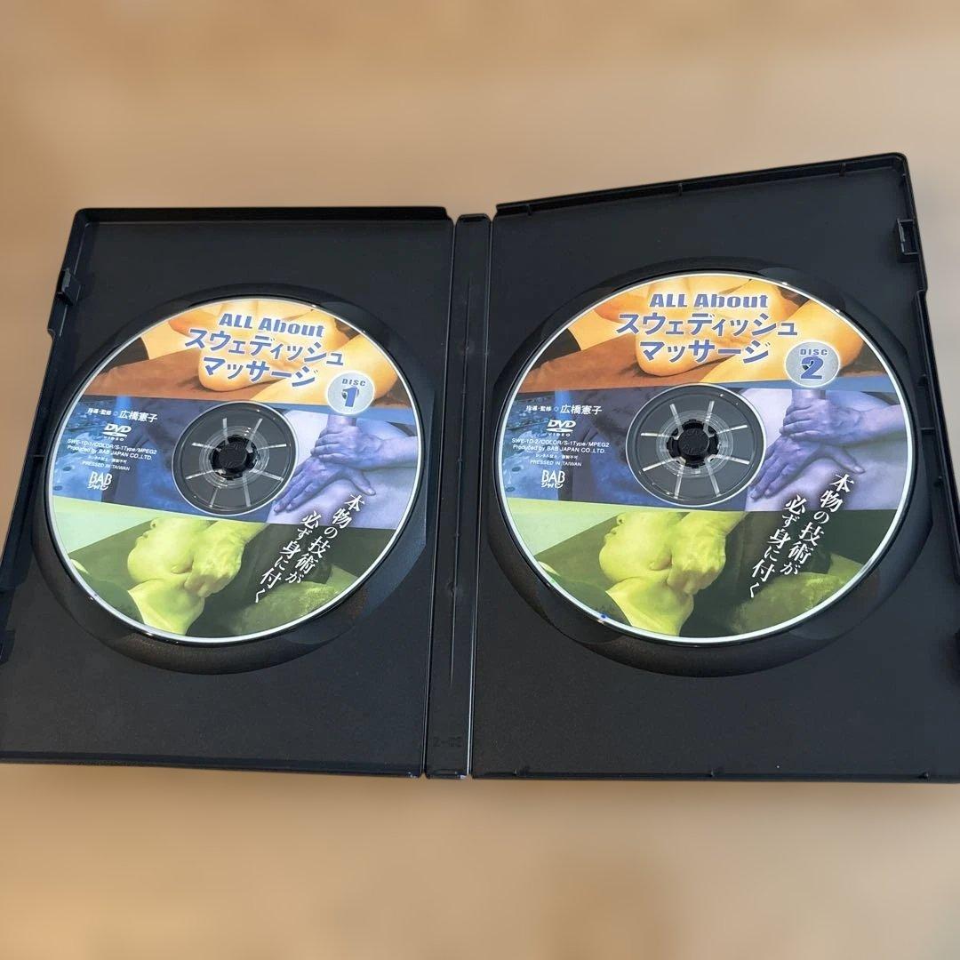 ALL About スウェディッシュマッサージ 2枚組DVD