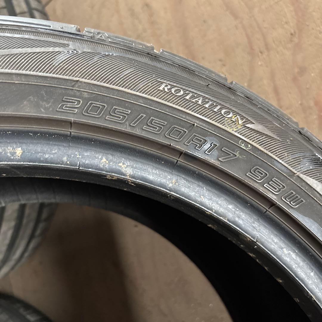 205/50R17 ダンロップ夏タイヤ