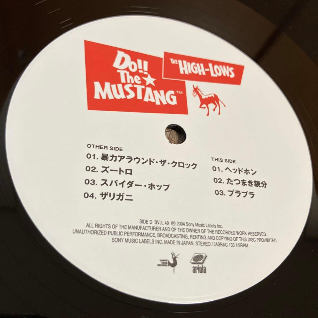 邦楽 THE HIGH-LOWS MUSTANG