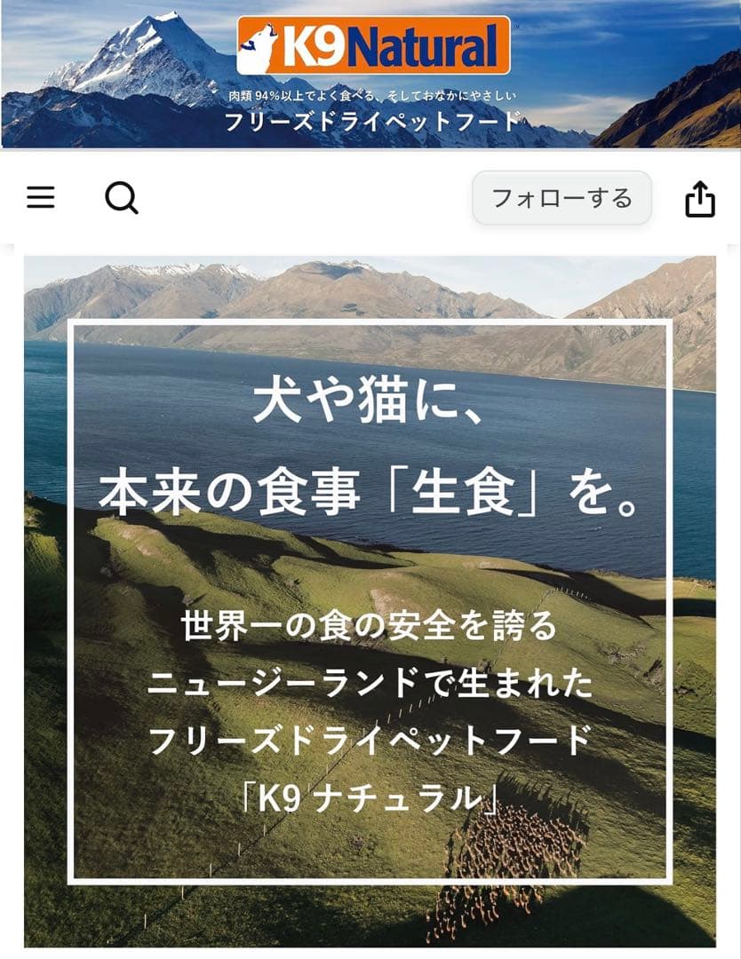K9ナチュラル★ビーフ・フィースト3.6kg 犬用総合栄養食