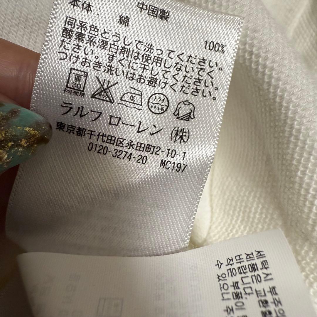 y2k ノームコア 00s❤︎ラルフローレン U.S.A 国旗 ポロシャツ