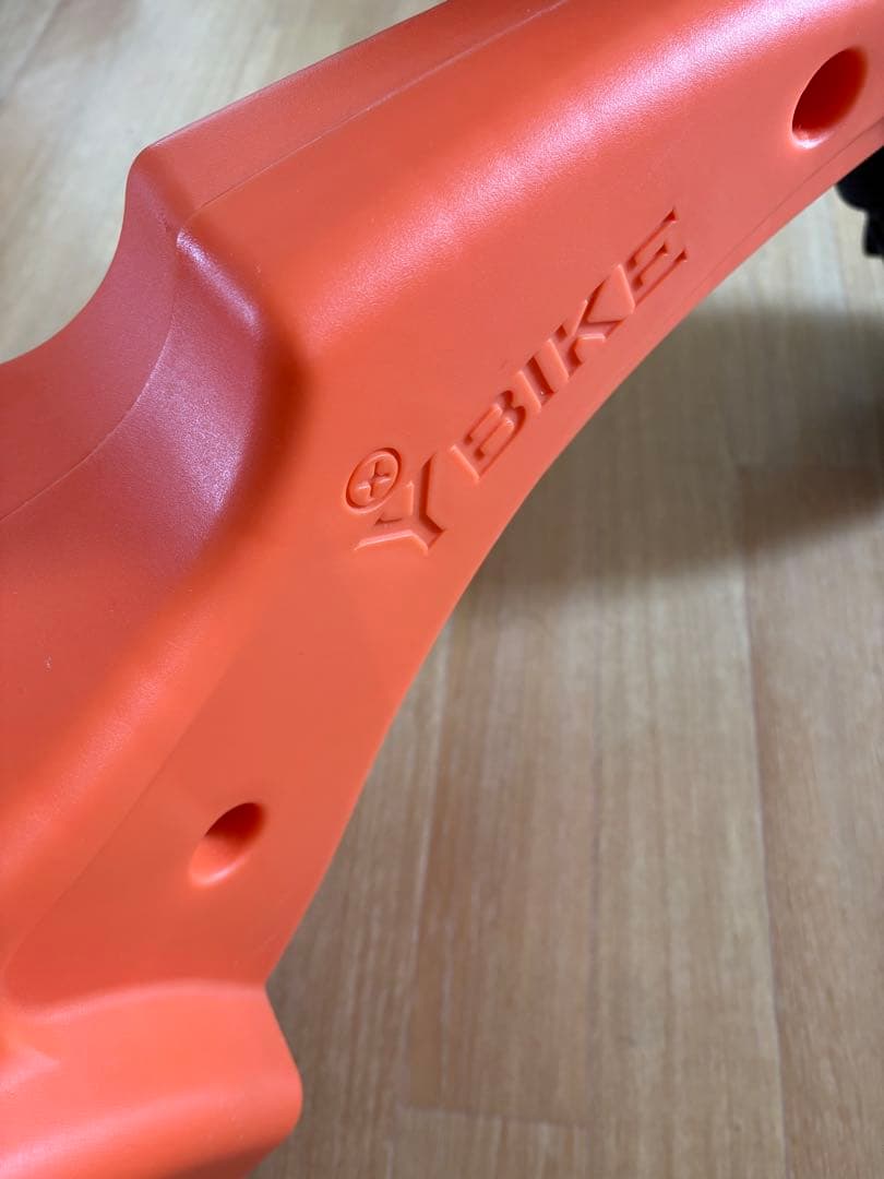 【美品】Y BIKE バランスバイク オレンジ