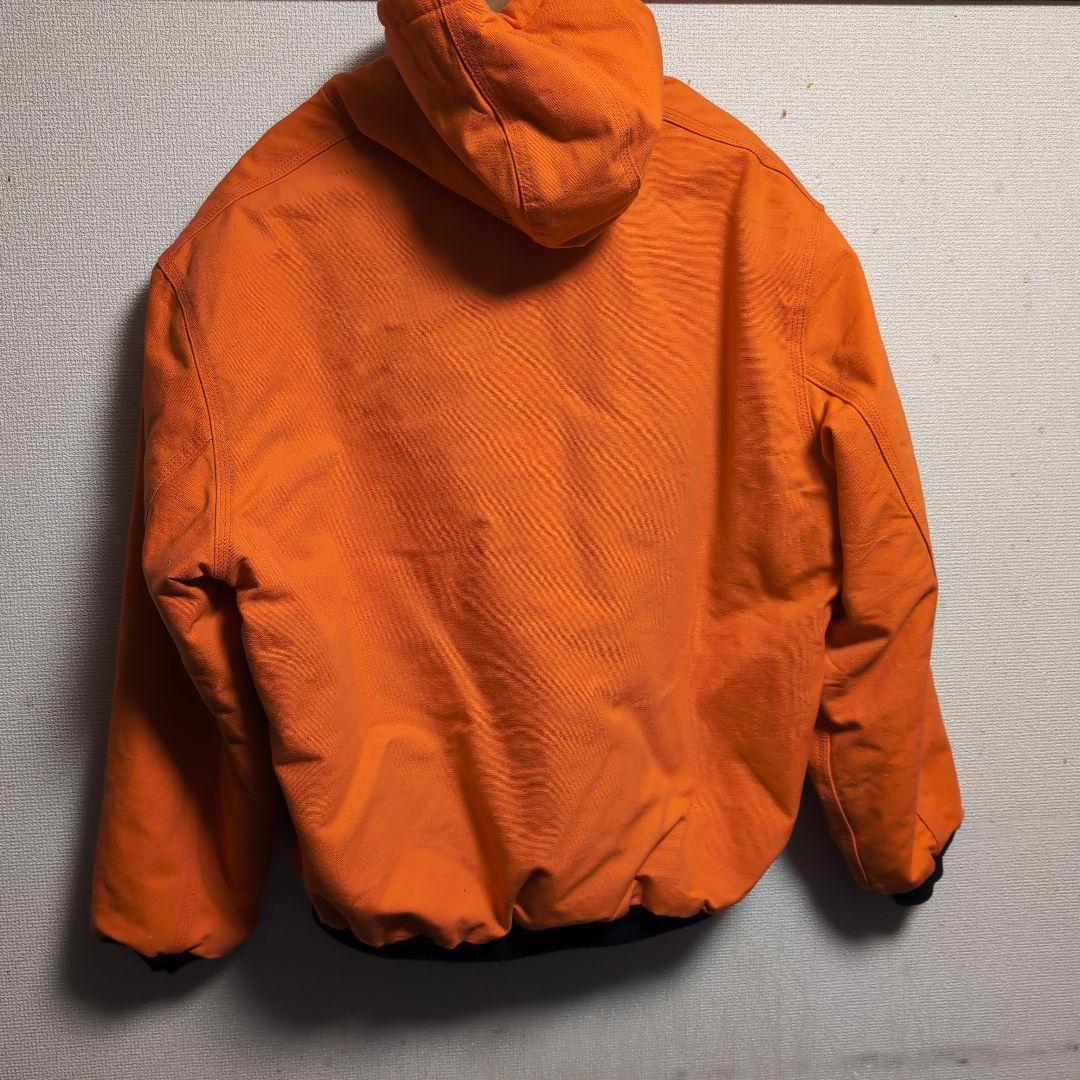 Carhartt アクティブジャケット J140オレンジ 125周年限定　刻印