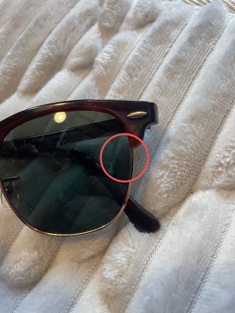 Ray-Ban サングラス ブラウン フレーム ゴールド ヴィンテージ