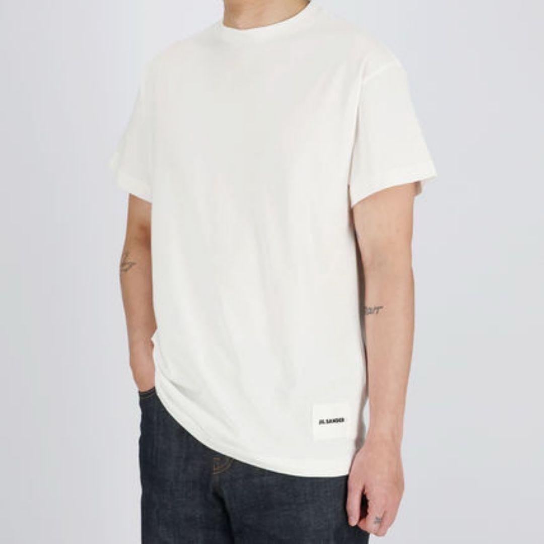 JIL SANDER+ 3パックTシャツ ホワイト M