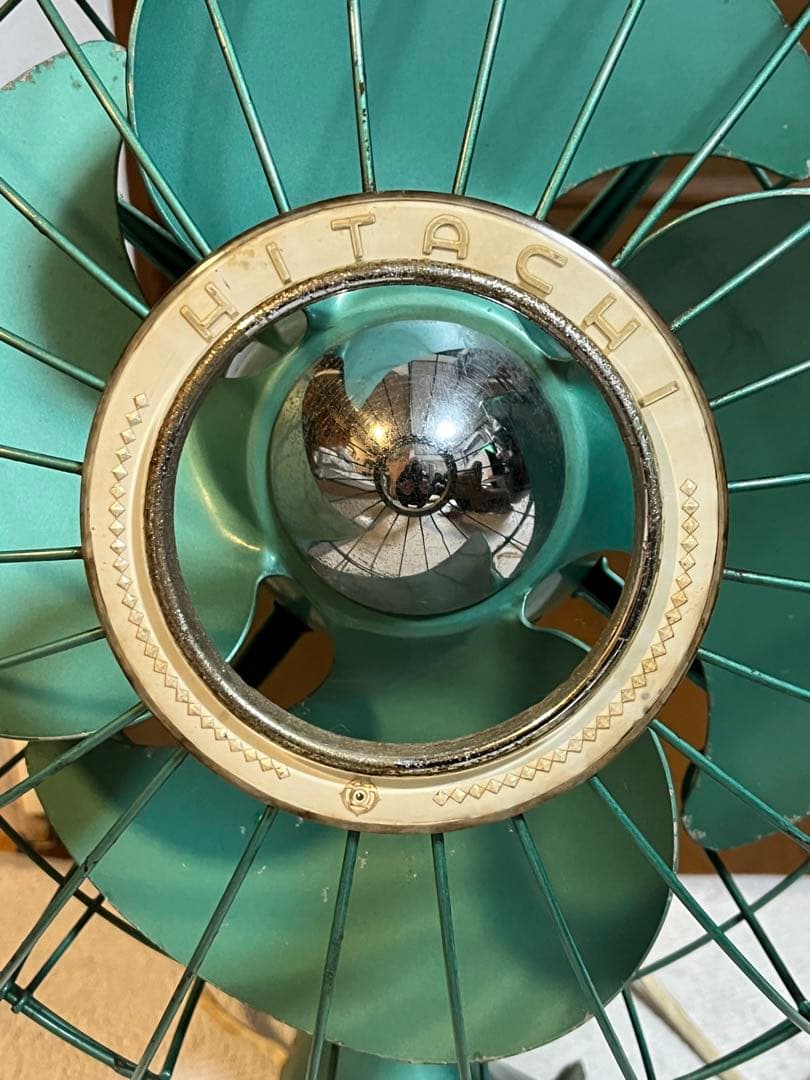 HITACHI 日立扇風機 鉄製 昭和レトロ アンティーク