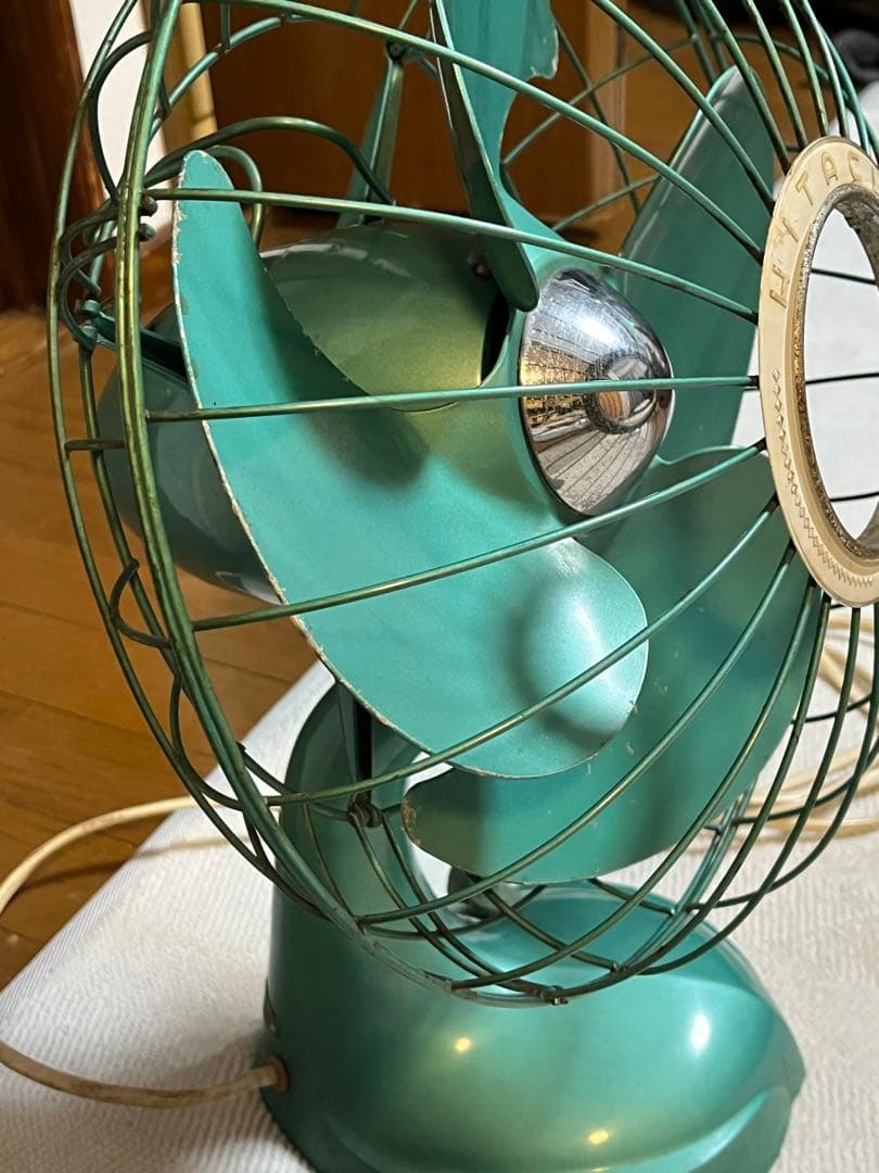 HITACHI 日立扇風機 鉄製 昭和レトロ アンティーク