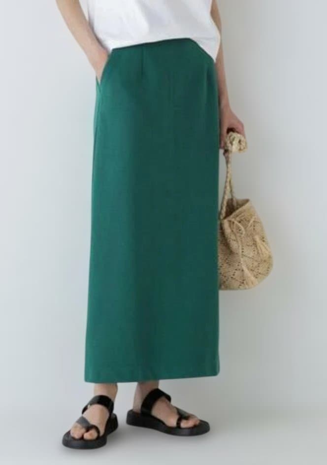 【新品】human woman　リップルペンシルスカート