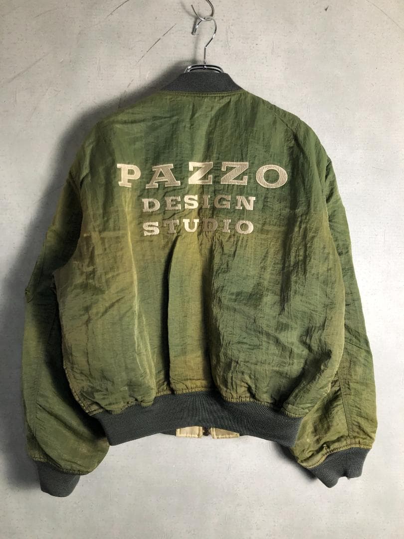 90s PAZZO フライトジャケット MA-1型 ジャケット リバーシブル