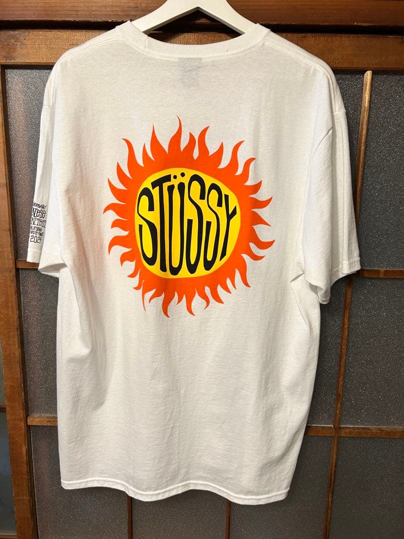 Stüssy サンデザイン Tシャツ ホワイト