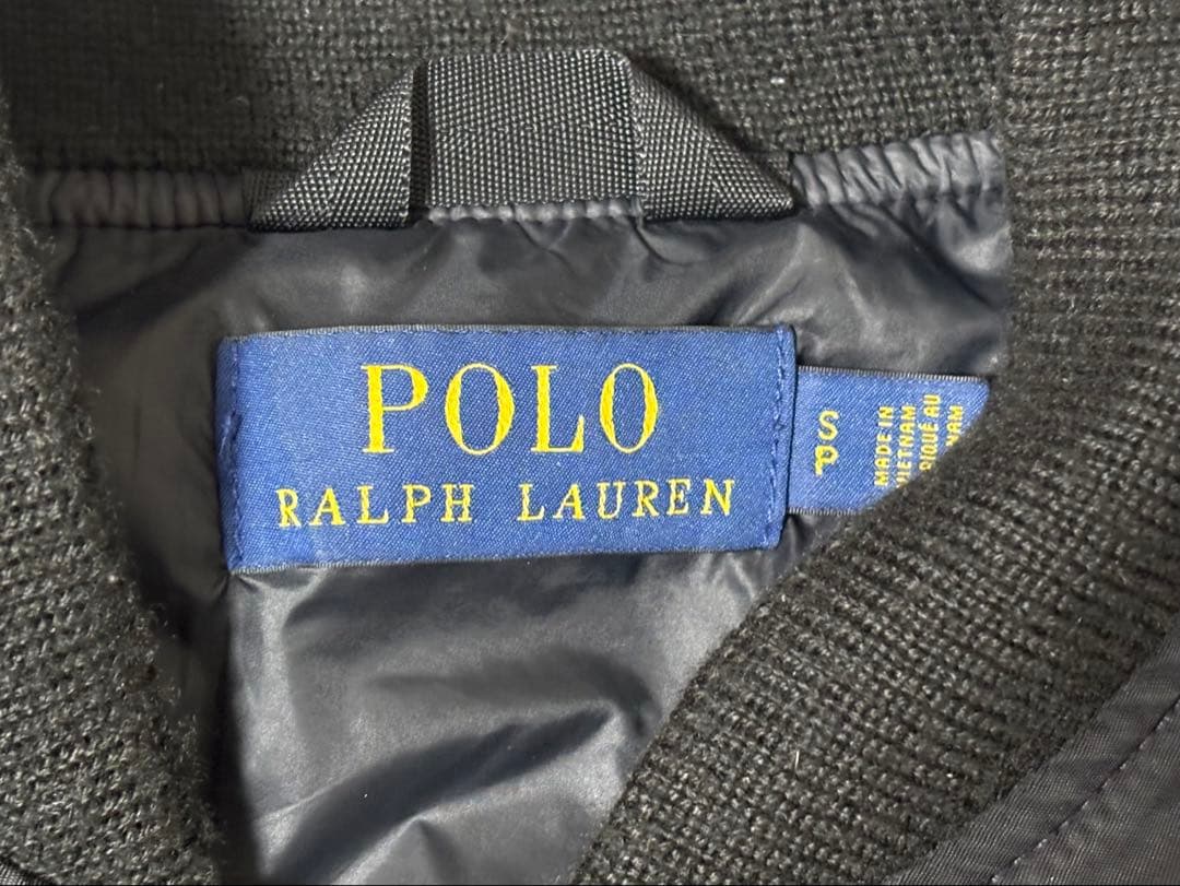 【美品】POLO RALPH LAUREN MA-1 ブラック
