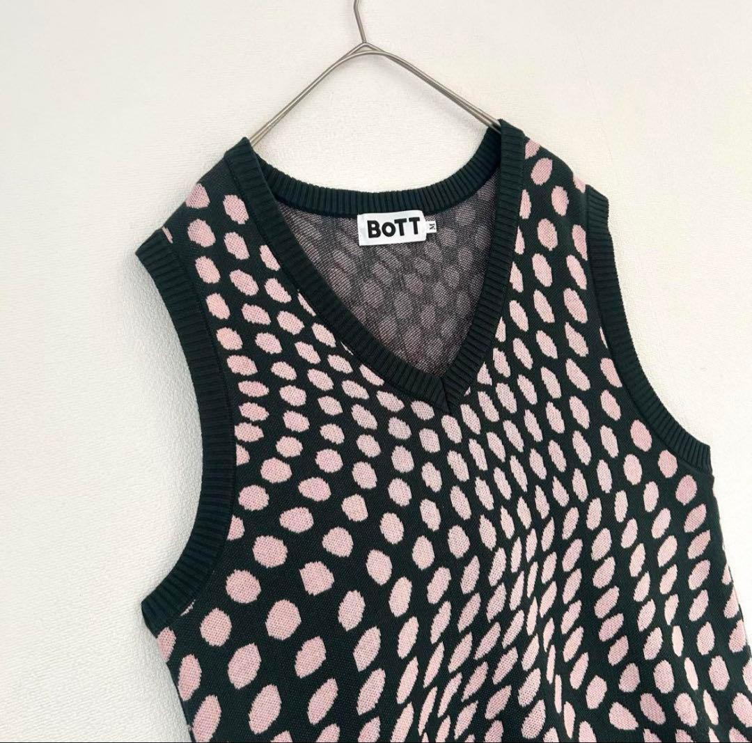【大人気】BOTT ベスト　Soda Knit vest 美品　22ss M