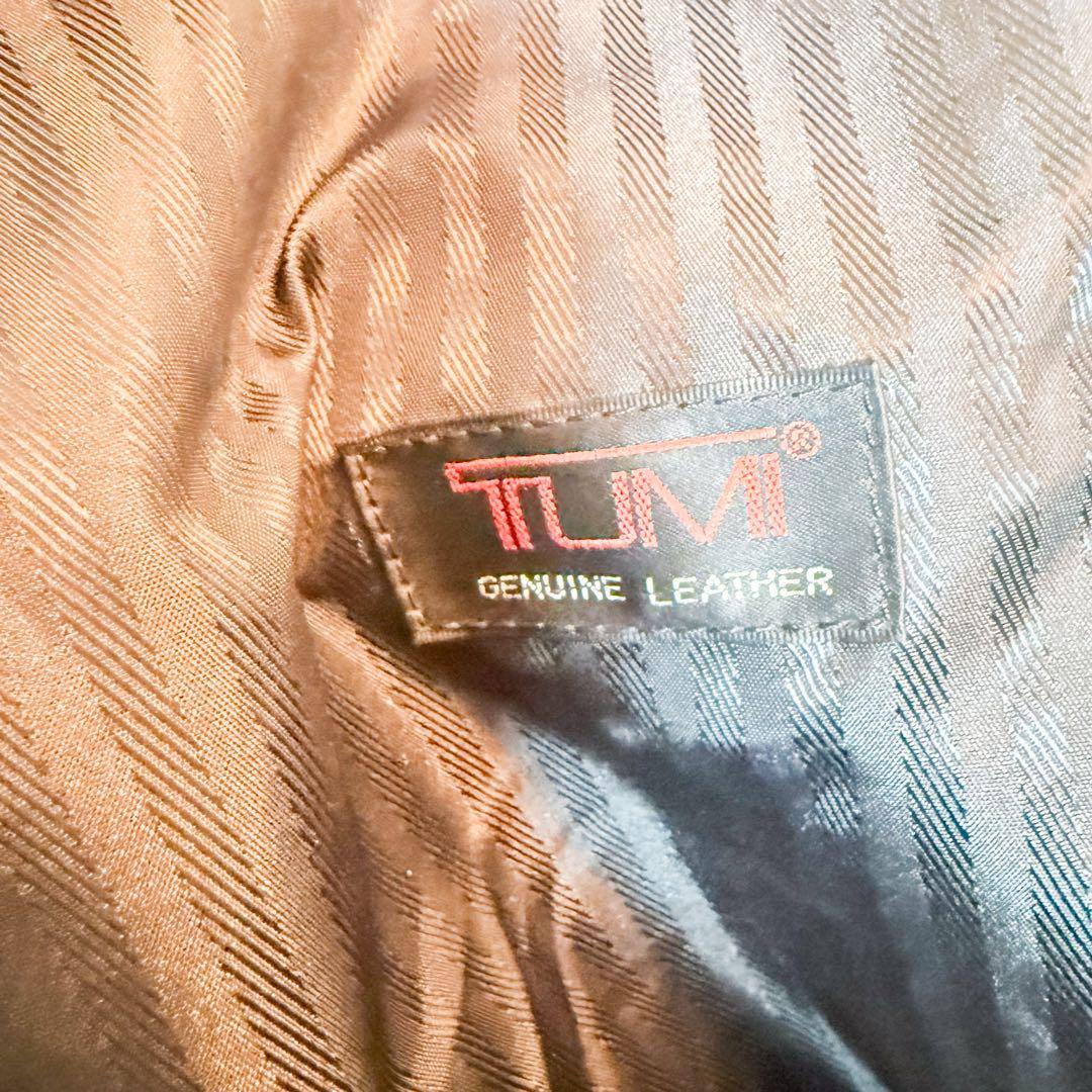 TUMI トゥミ 965D3 オールレザー ボストンバッグ 黒 鍵付