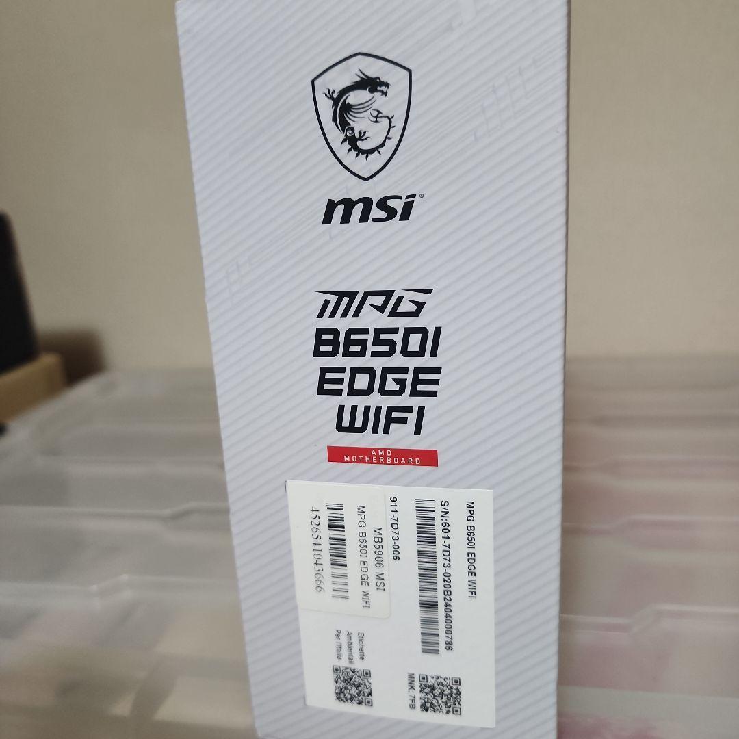 ひ*ん様 MPG B650I EDGE WIFI マザーボード mini ITX