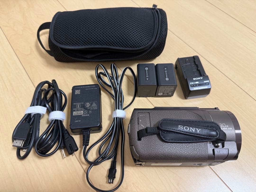 SONY4K ビデオカメラ Handycam FDR-AX45Aブロンズブラウン