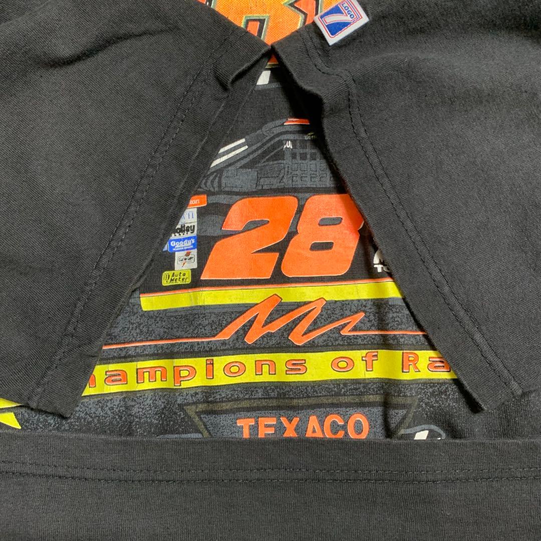 90's USA製 レーシングTシャツ 企業 NASCAR ナスカー