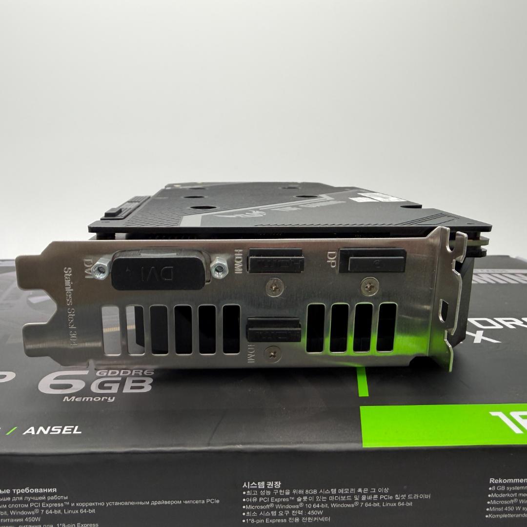 ②ASUS TUF-GTX1660TI-T6G-EVO-GAMING グラボ