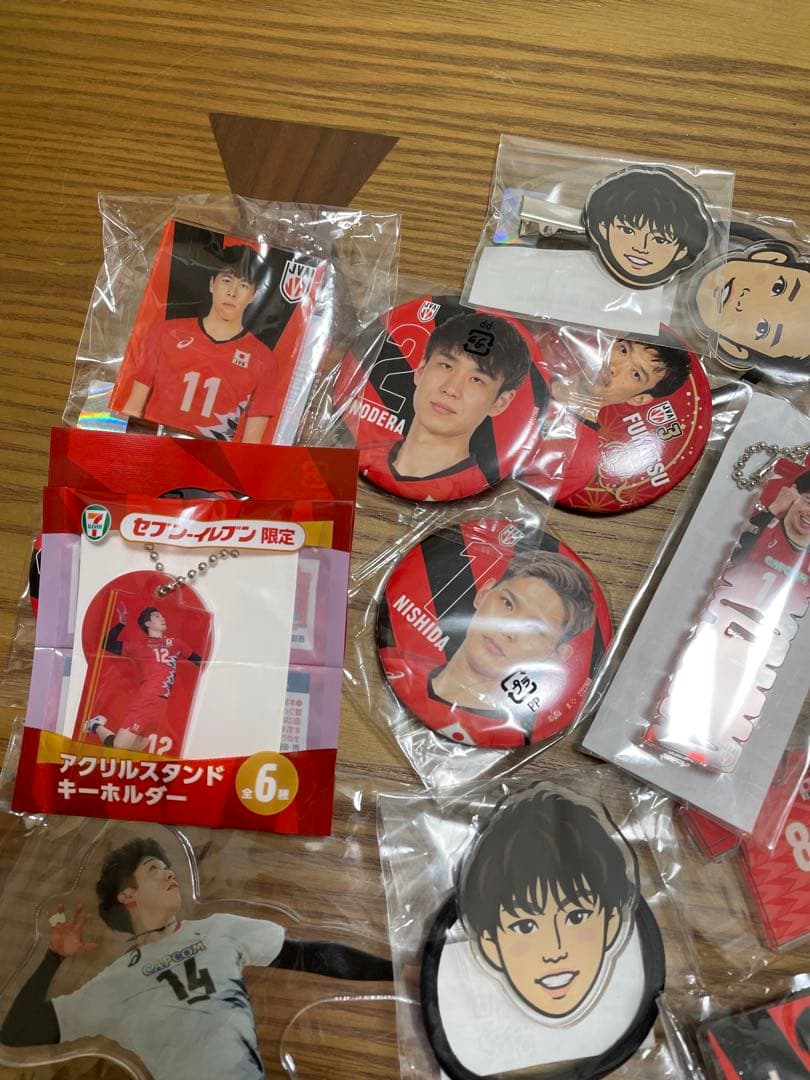 バレーボール男子 日本代表 mini色紙　アクスタ　缶バッチ等 まとめ売り