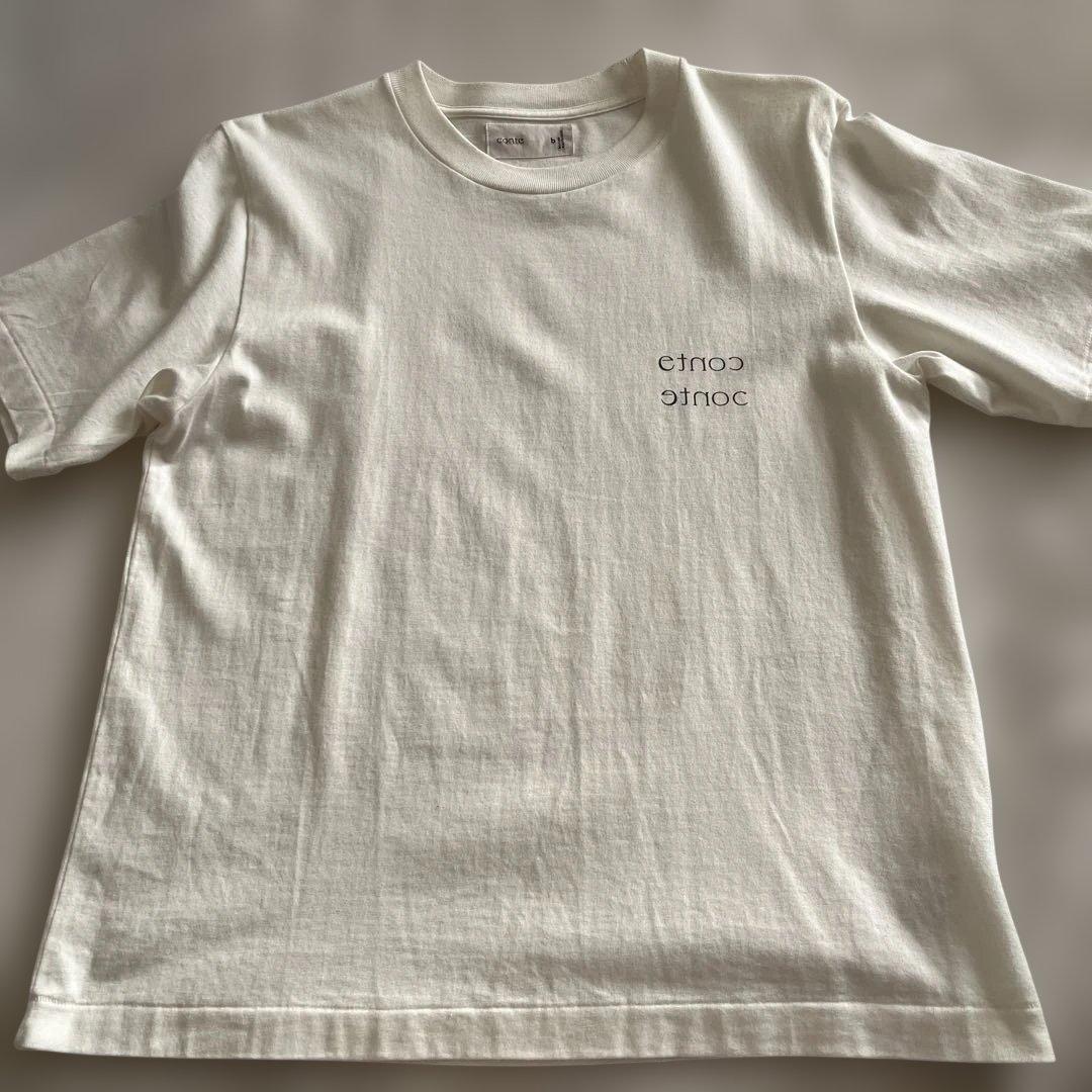 conte ＜blurhms for conte＞ プリント Tシャツ