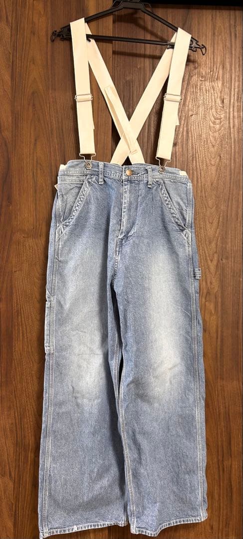 babyハピラキ様 サスペンダー付きデニムパンツ