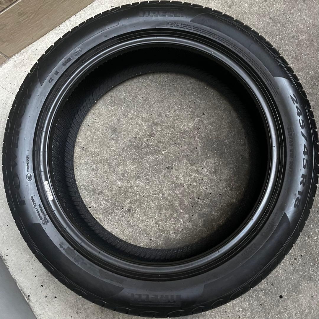 2024年製 溝9.8〜9.9分山　ピレリ　P8 FS 235/50R18