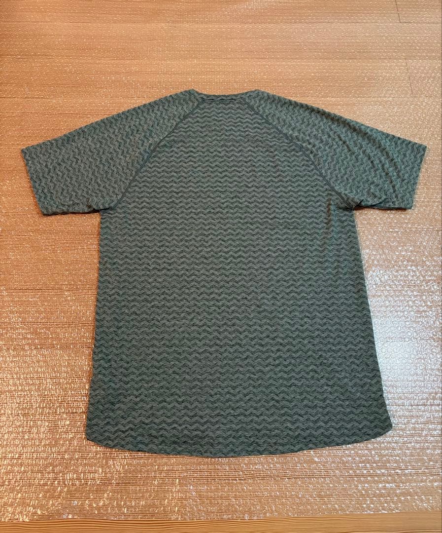 パタゴニア リッジフローシャツ M 美品 グリーン系カラー